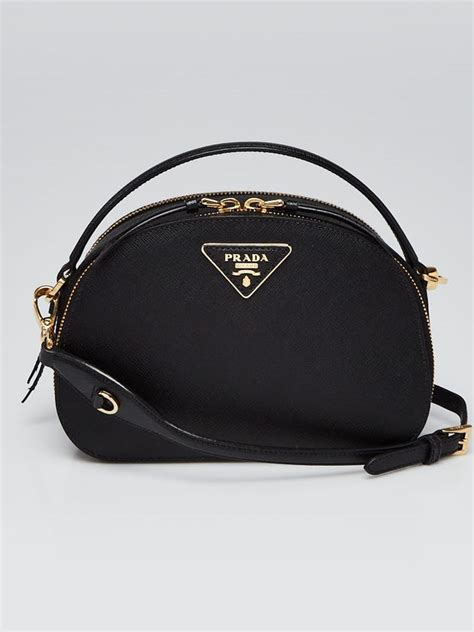 black saffiano lux leather prada dome tote|prada odette saffiano.